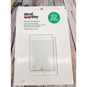 Deal Worthy Screen Protector 10.2in iPad 9th Gen NEW 1 Count